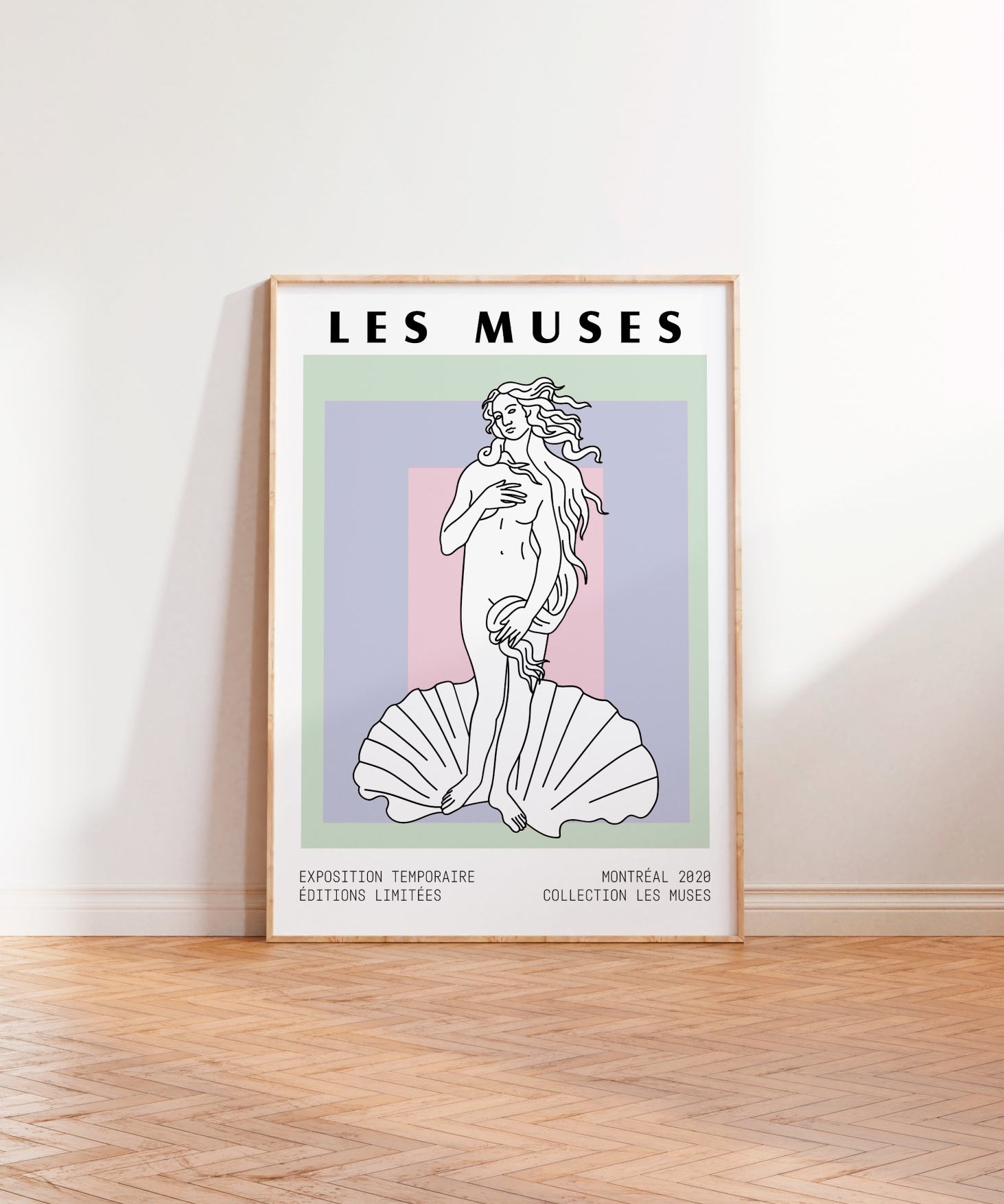 Quadro Decorativo Les Muses