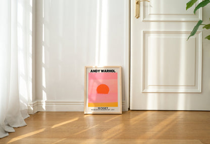 Andy Warhol- sunset (arquivo digital)