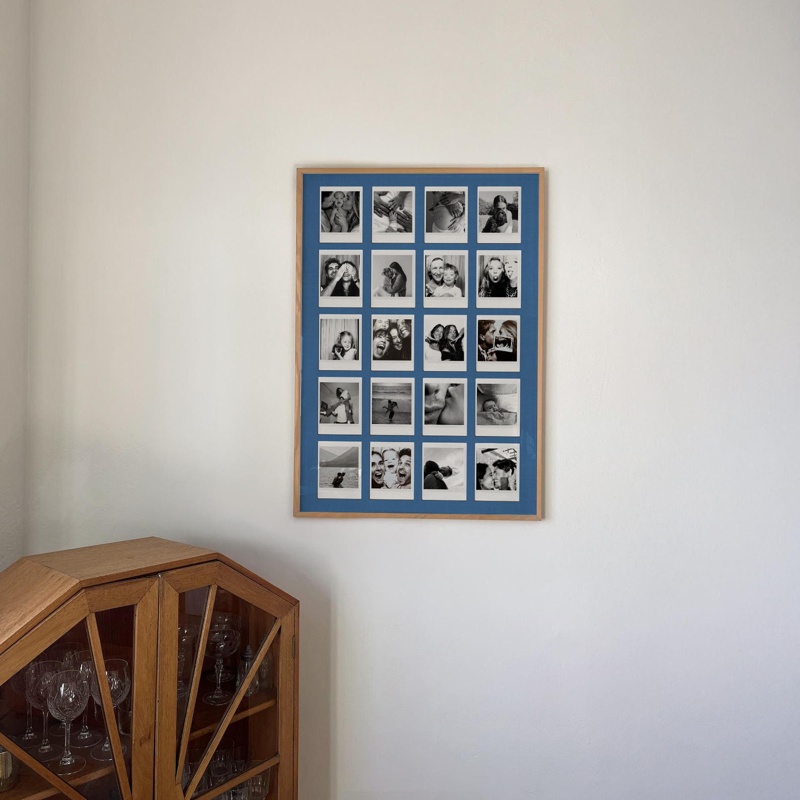 Personalizado- Polaroides com fundo colorido