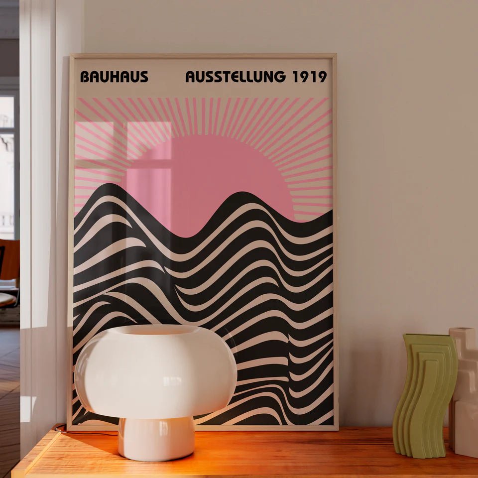 Quadro Decorativo Bauhaus Ausstellung 1919