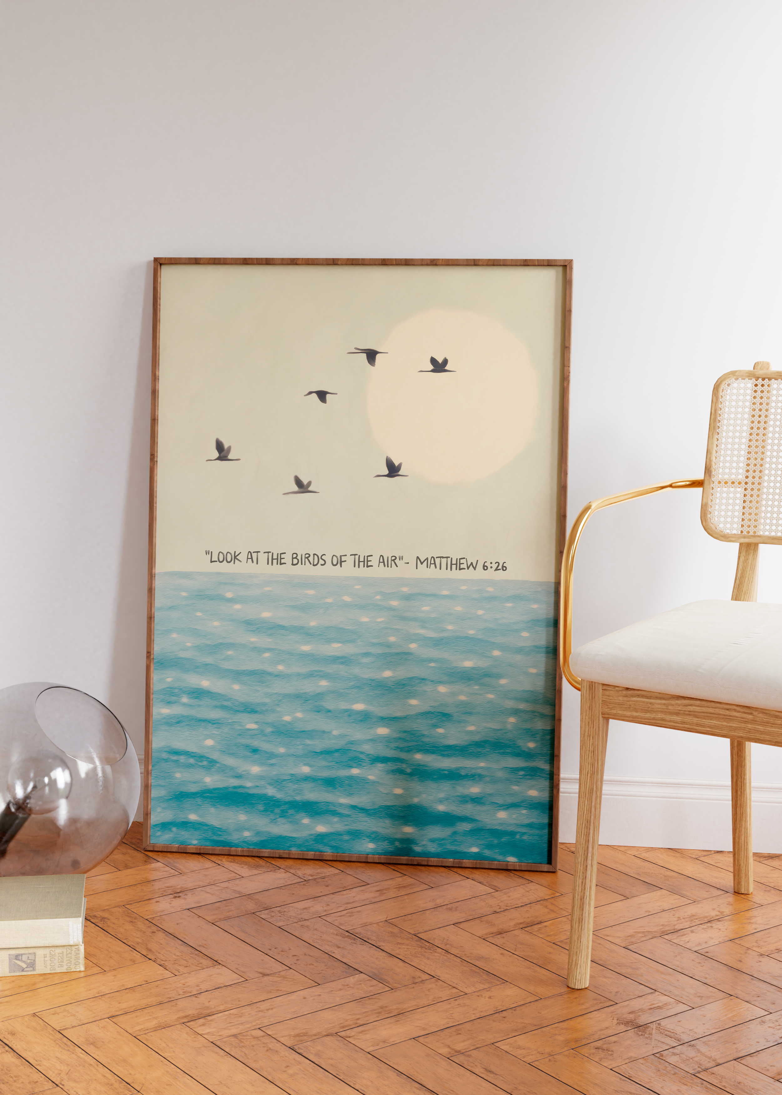 Look at the birds of the air- Mateus 6:26 (arquivo digital)