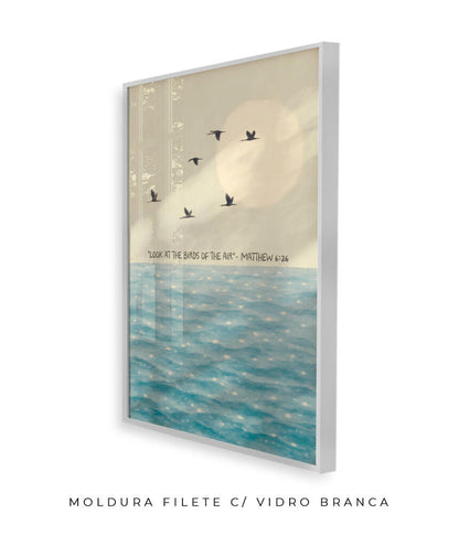 Look at the birds of the air- Mateus 6:26