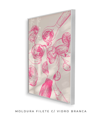 Pink Cheers (vertical)