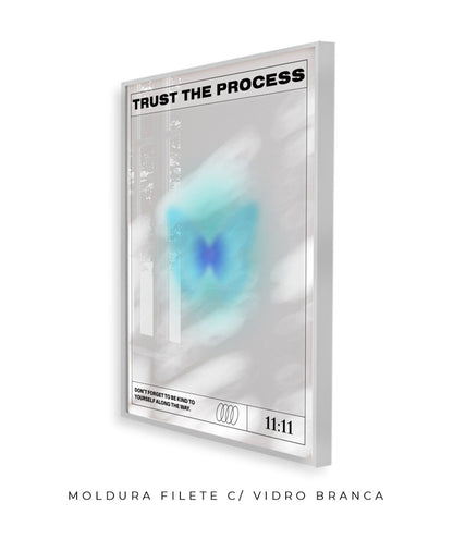 Trust the process (azul)
