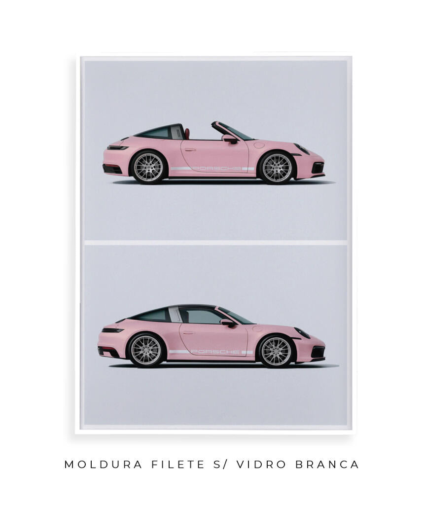 Pink porsche
