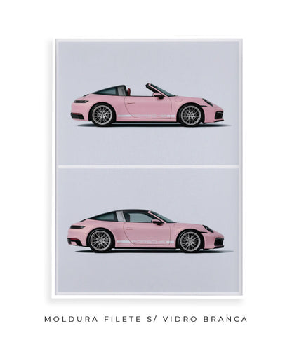 Pink porsche