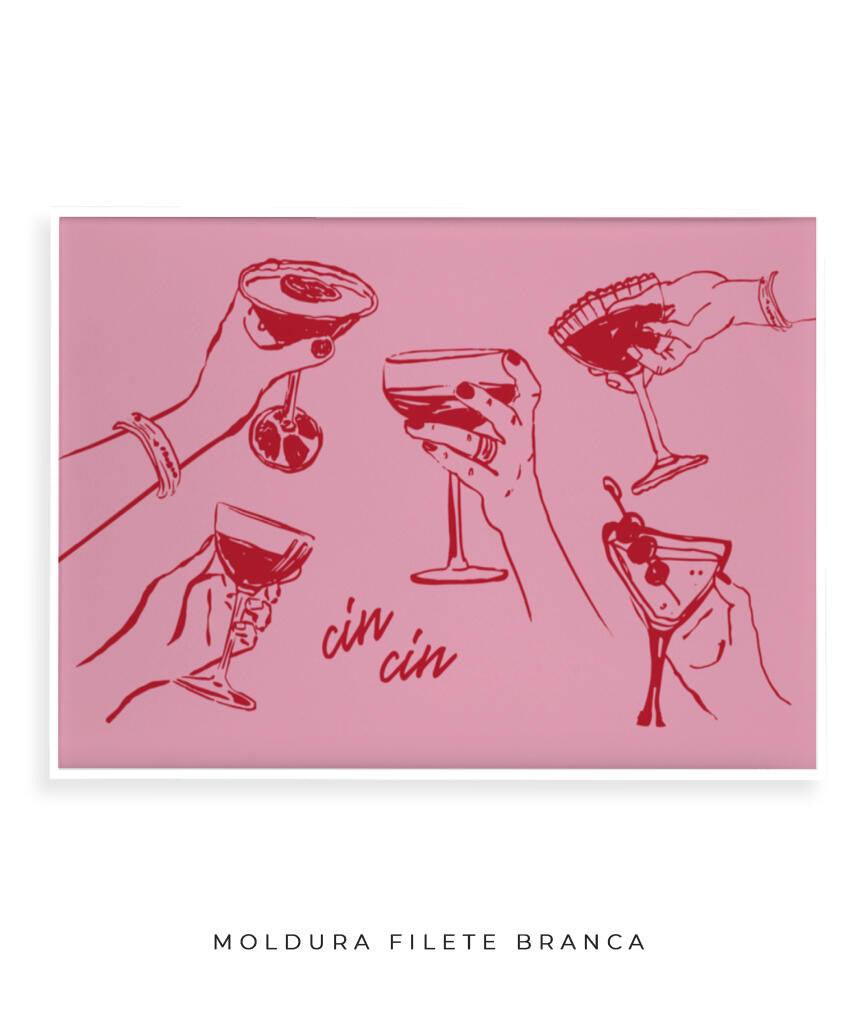 Cin Cin- horizontal (rosa e vermelho)