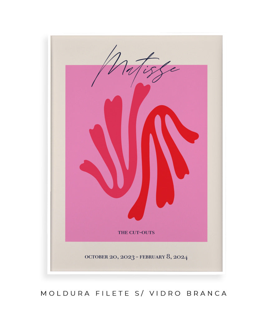 Matisse- The cut-outs (rosa e vermelho)