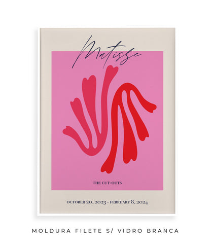 Matisse- The cut-outs (rosa e vermelho)