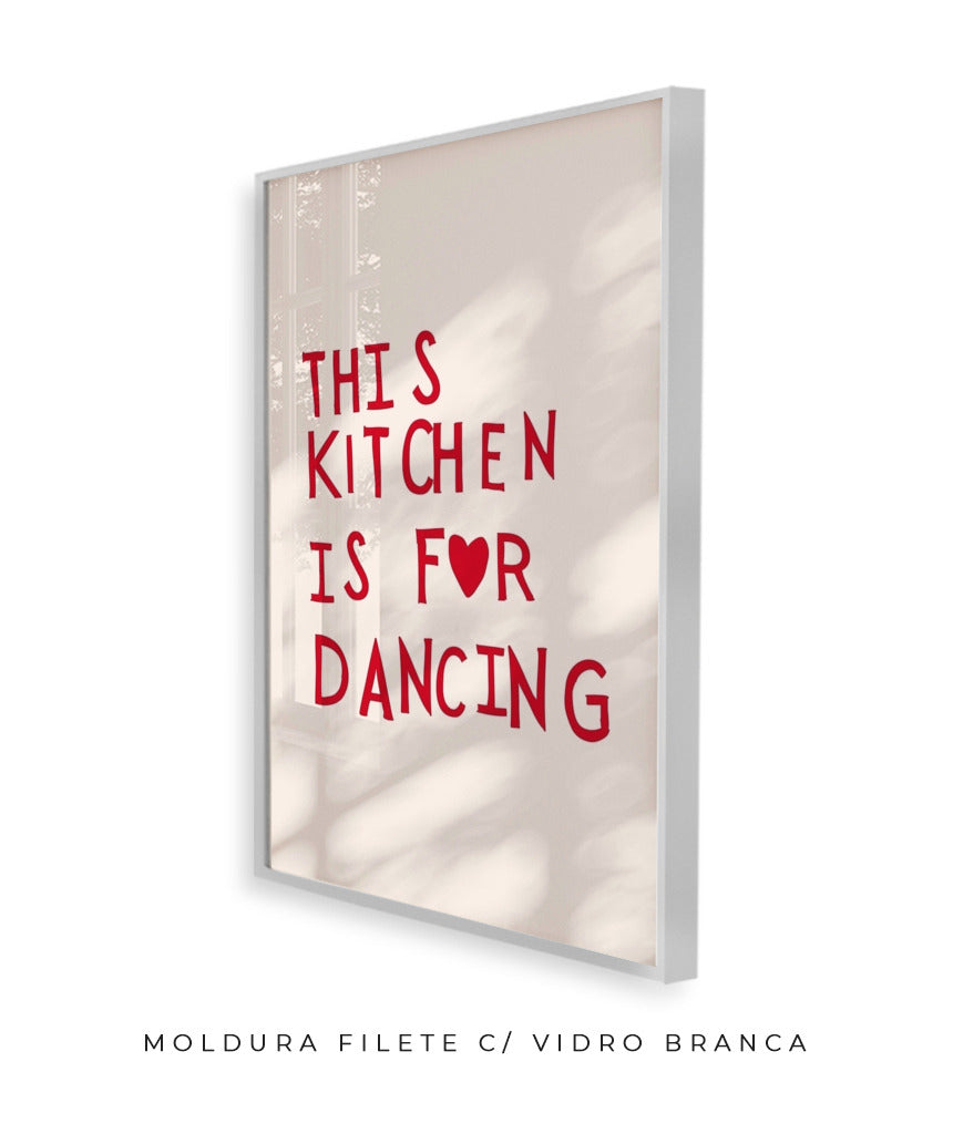 This kitchen is for dancing!