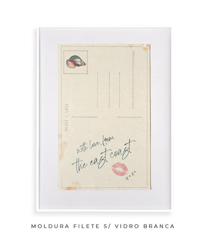 Cartão postal- east coast