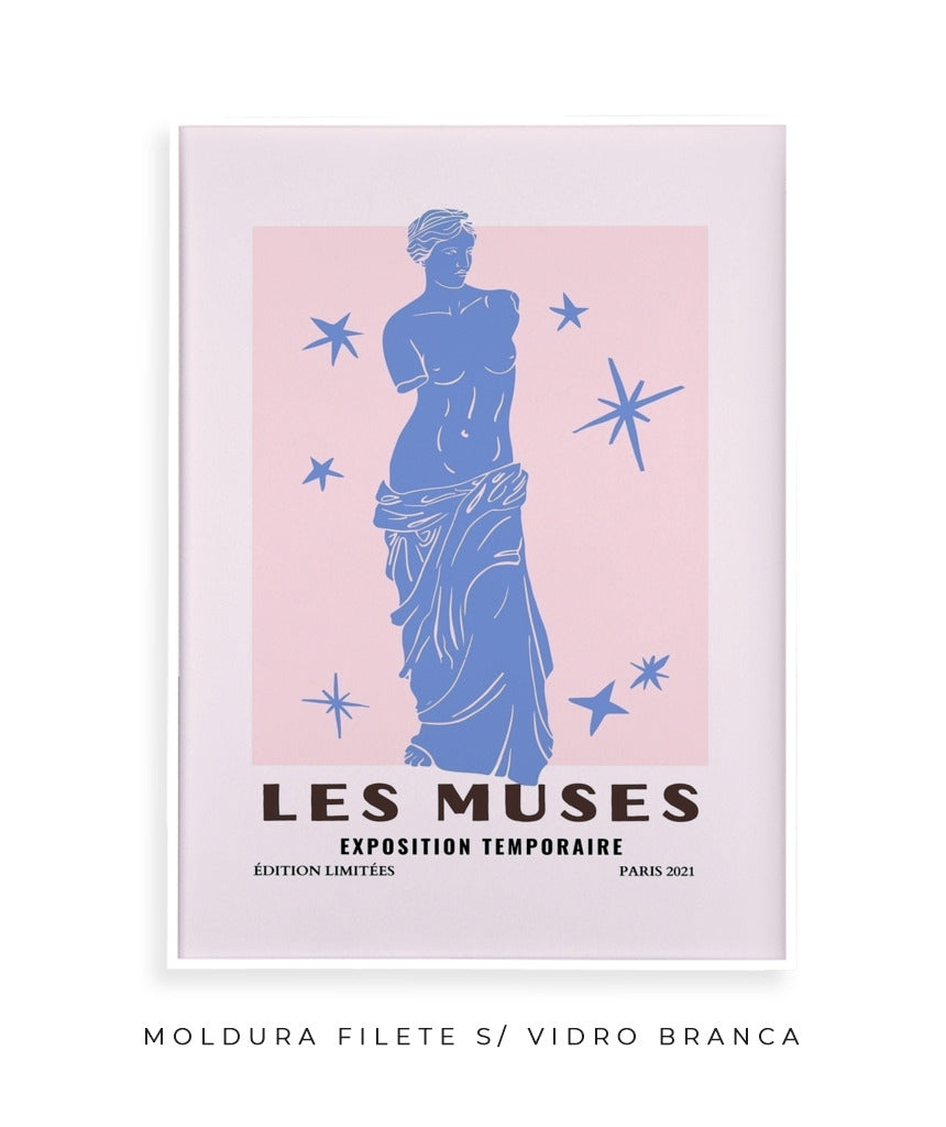 Les Muses- Deusa Grega (azul)