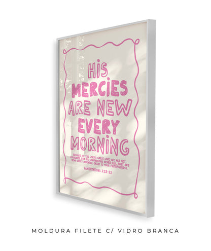 His mercies are new every morning (rosa)