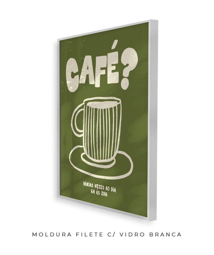 Café?- Verde e Off White