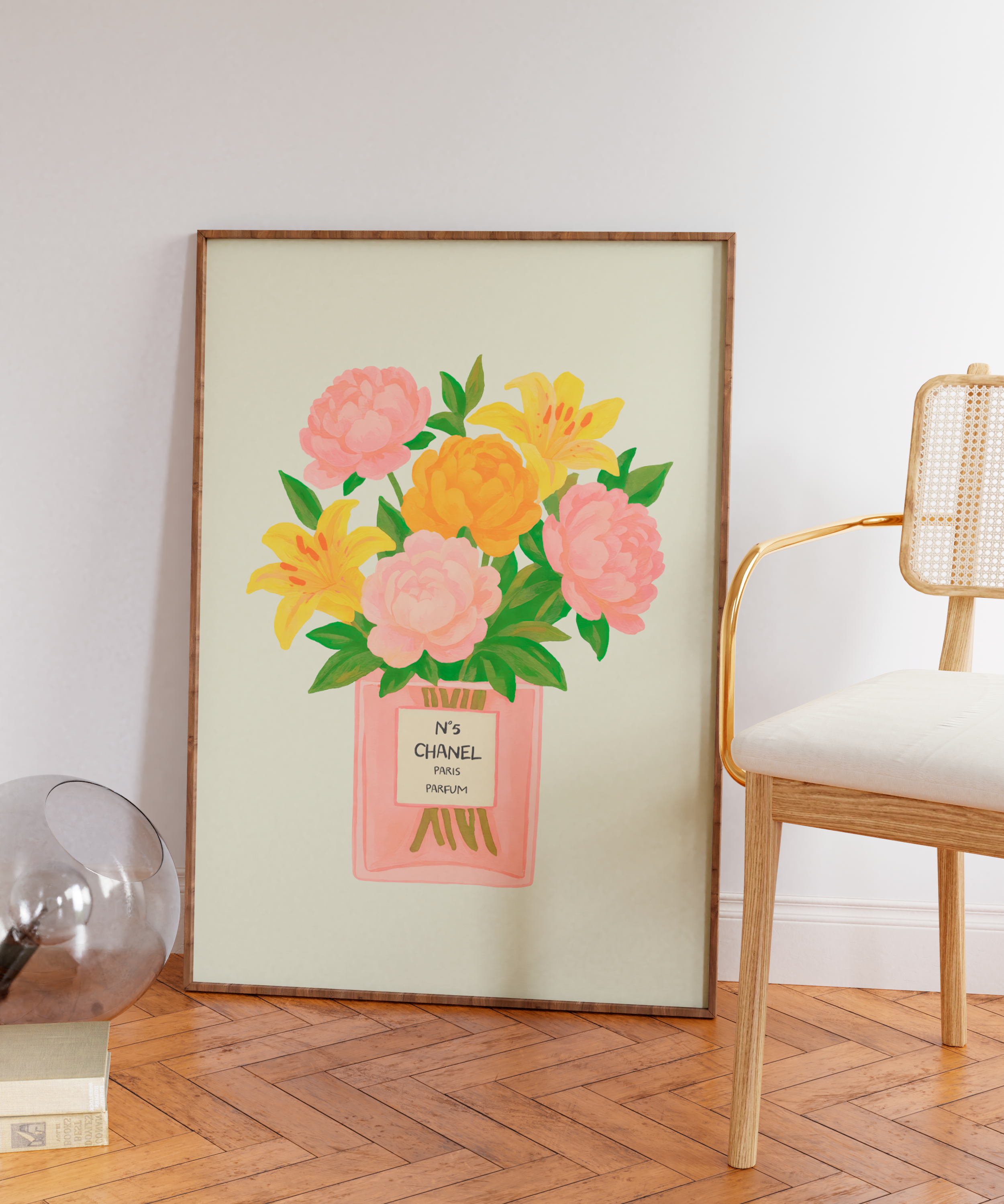 Quadro Decorativo Chanel Parfum