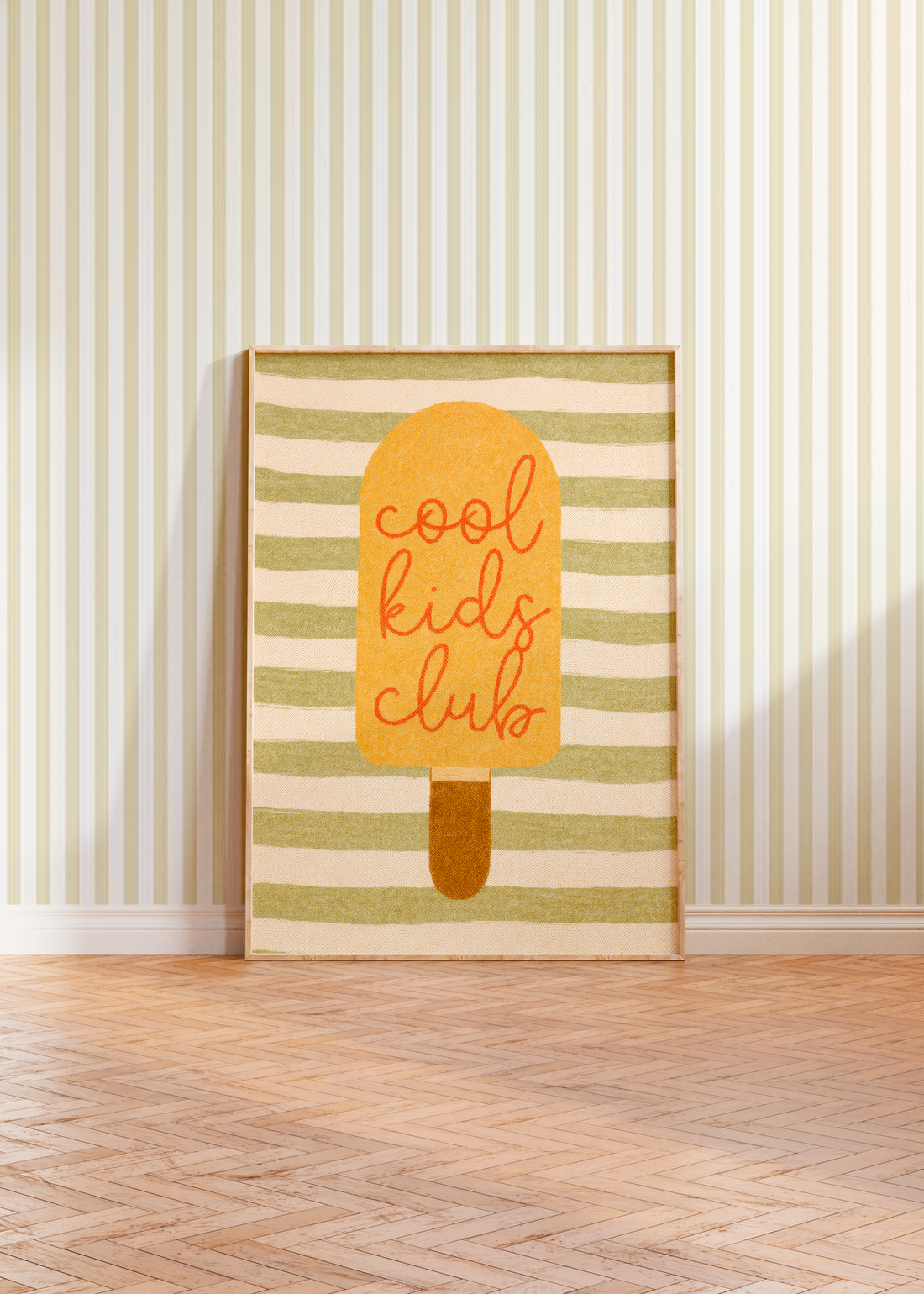 Cool Kids Club- sorvete amarelo (arquivo digital)