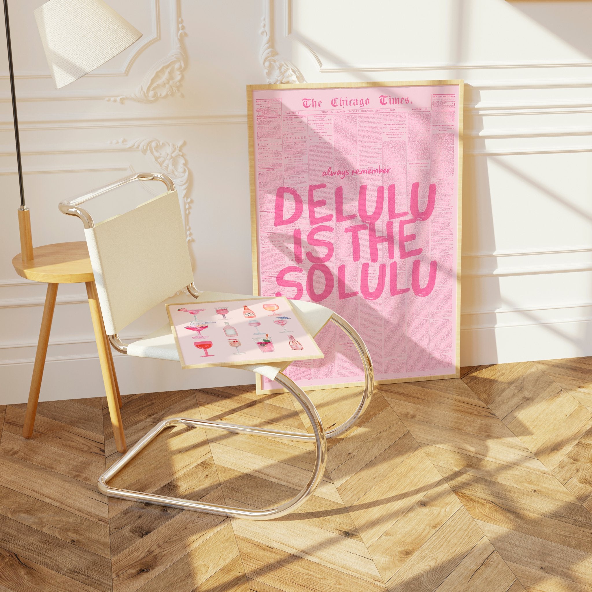 Quadro Decorativo Delulu is the solulu