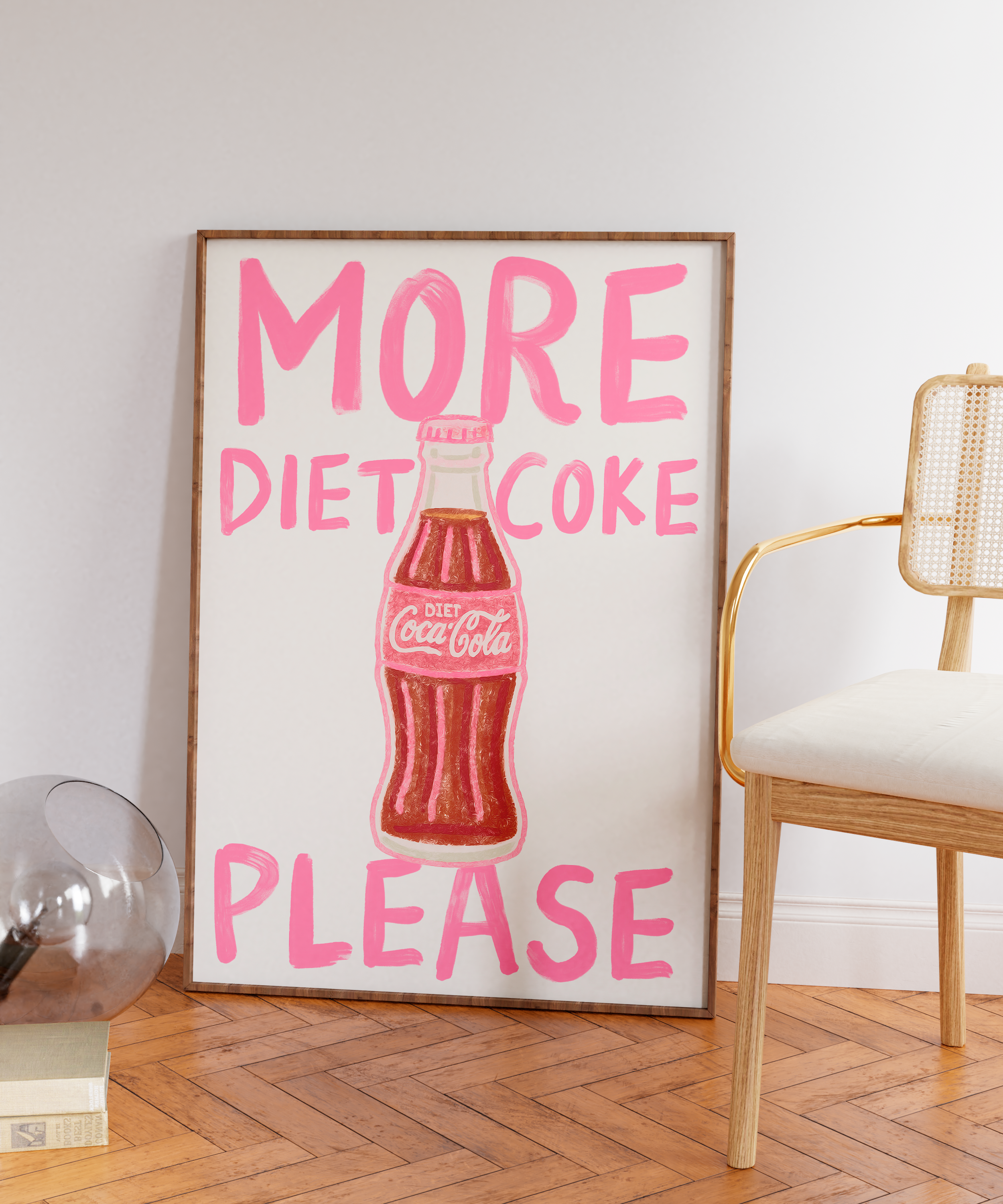 Quadro Decorativo Diet Coke