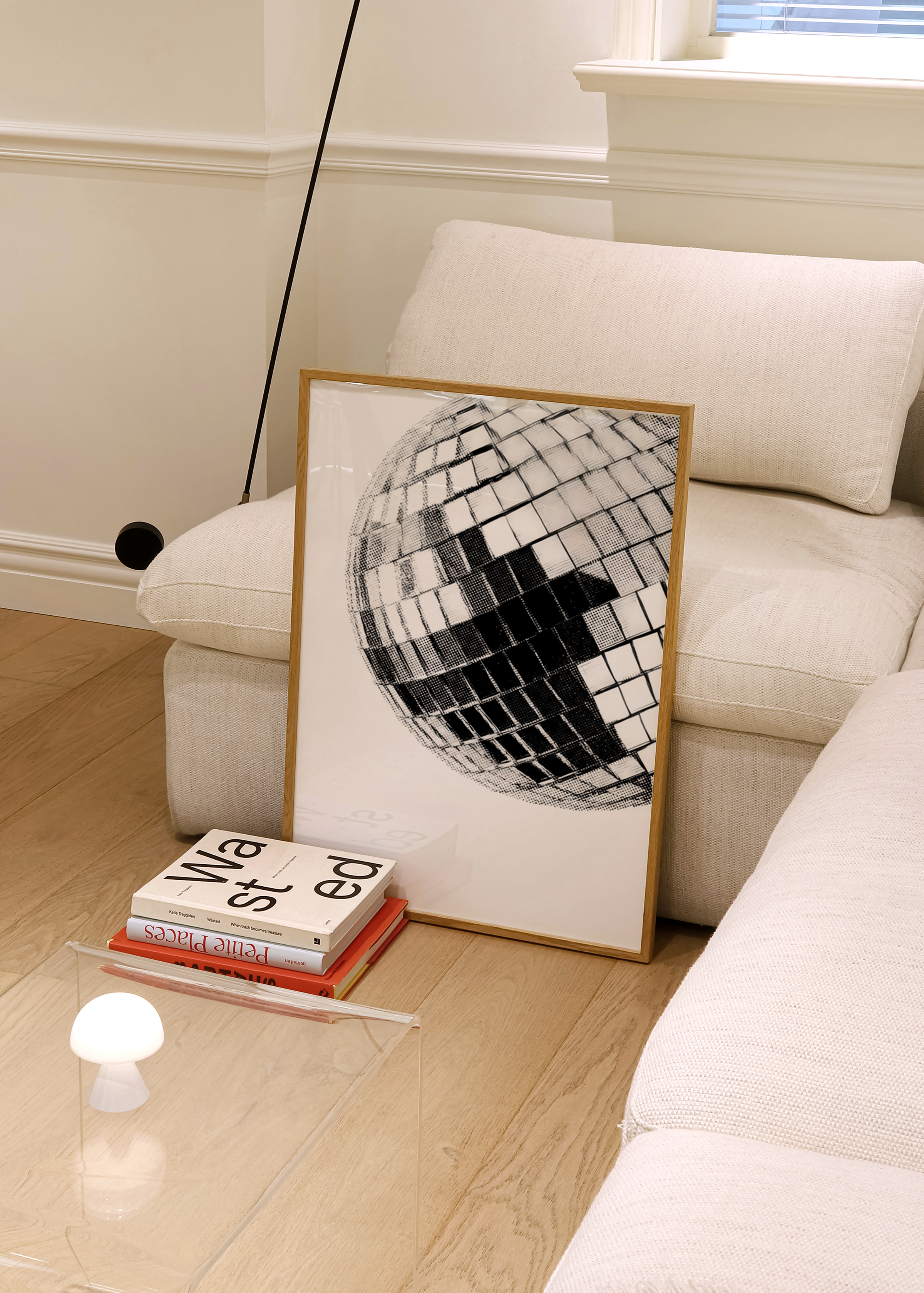 Disco ball B&W Nº1