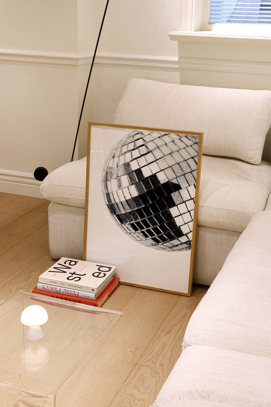 Disco ball B&amp;W Nº1