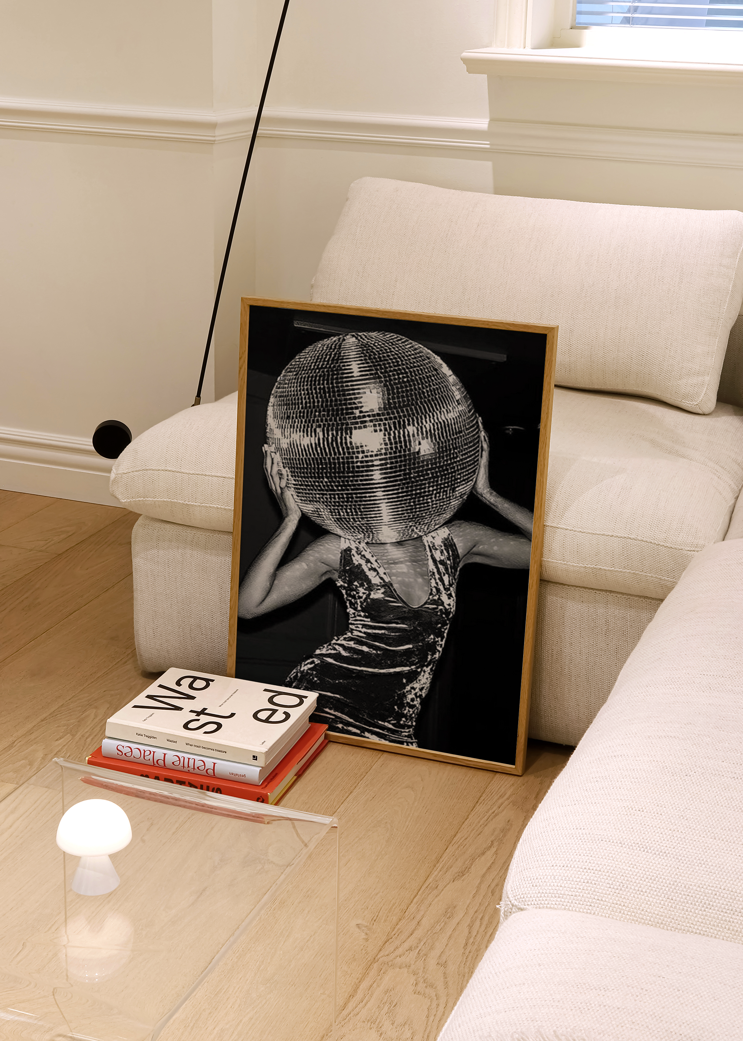 Disco ball B&W Nº2