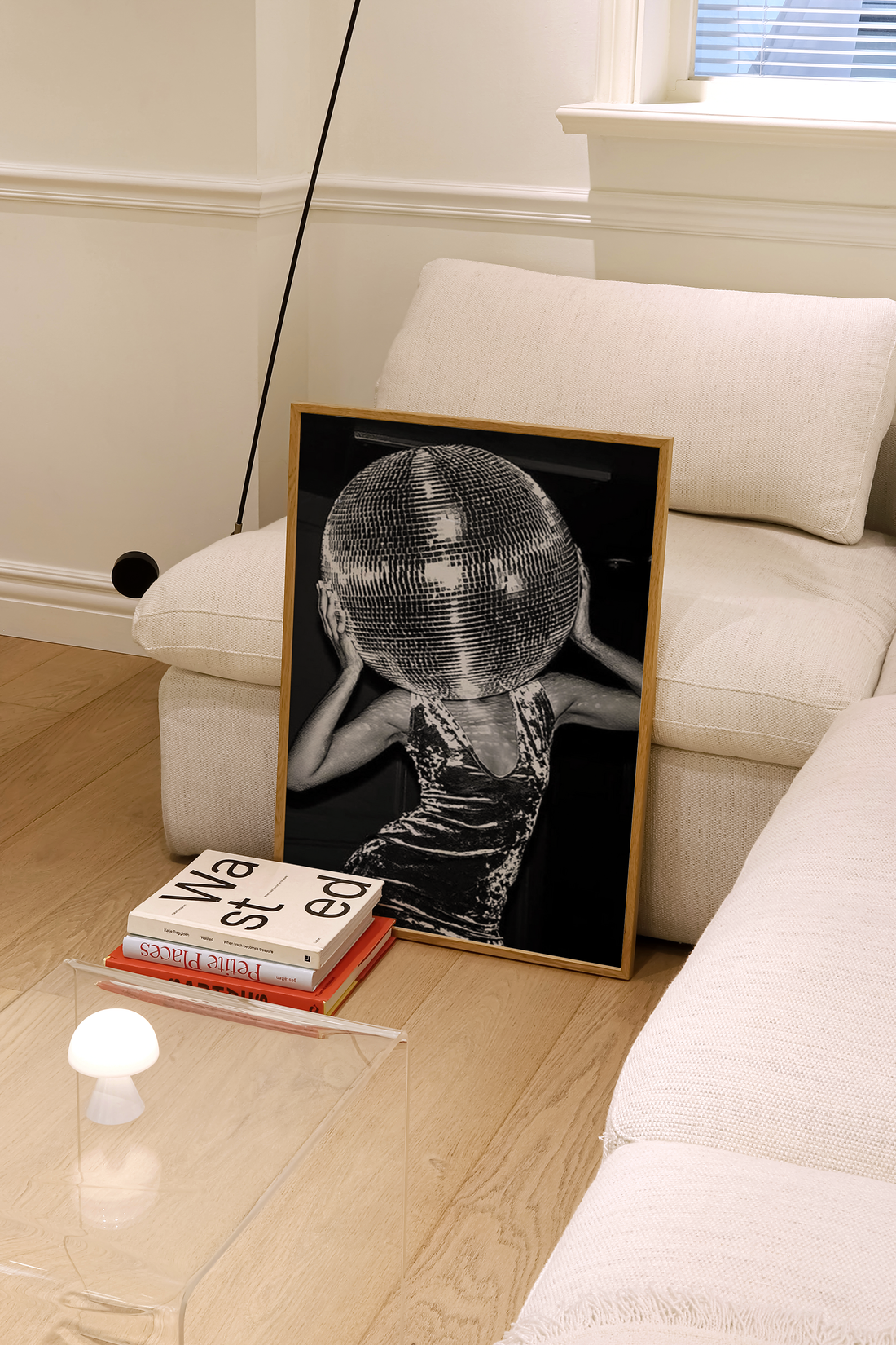 Disco ball B&amp;W Nº2