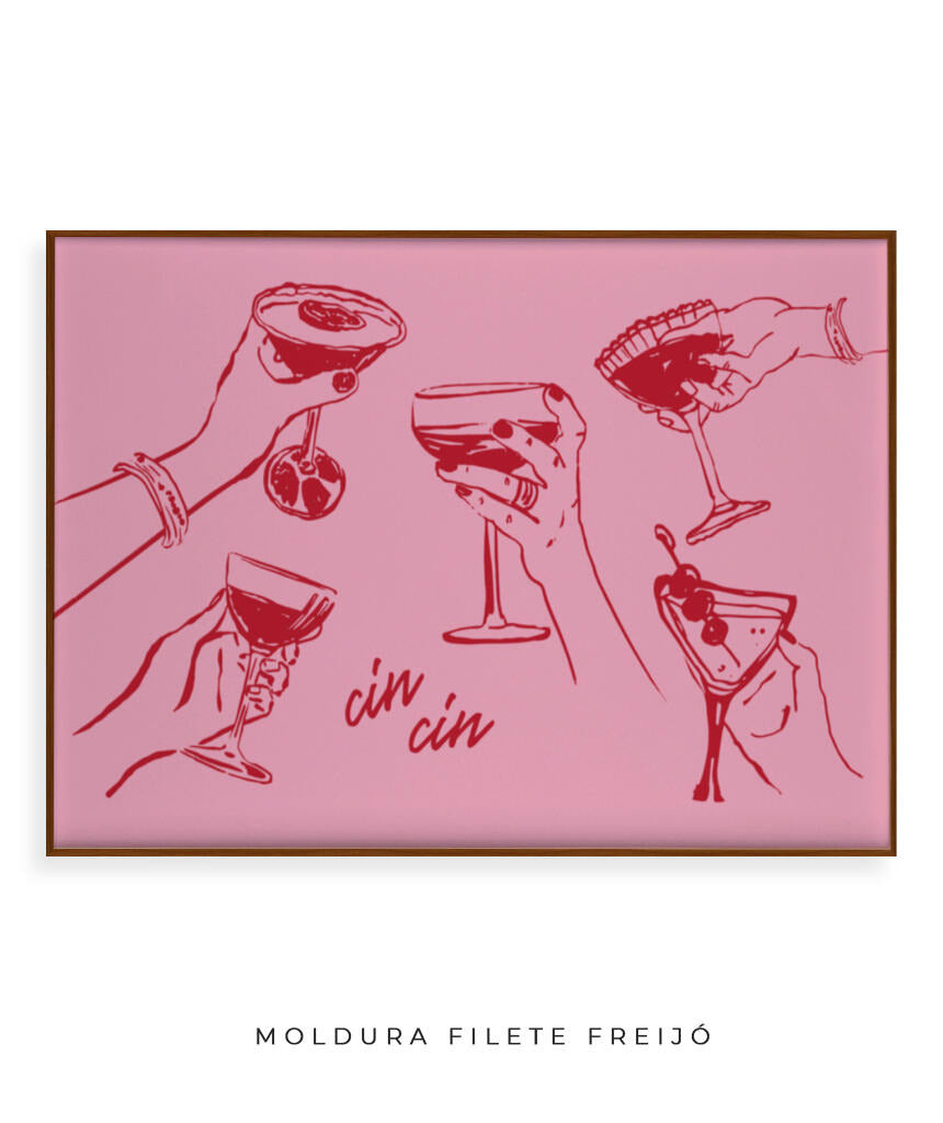 Cin Cin- horizontal (rosa e vermelho)