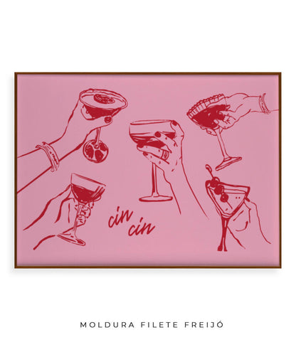 Cin Cin- horizontal (rosa e vermelho)