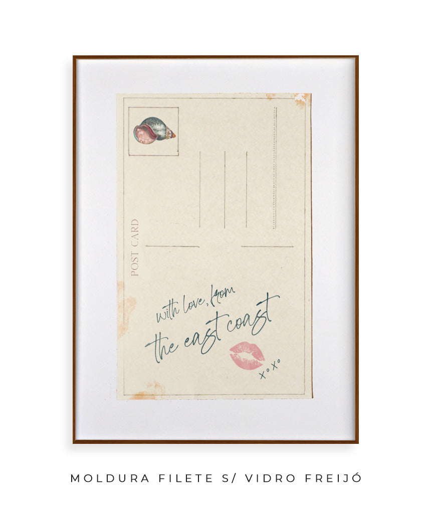 Cartão postal- east coast