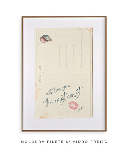 Cartão postal- east coast