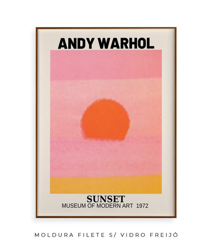 Andy Warhol- sunset