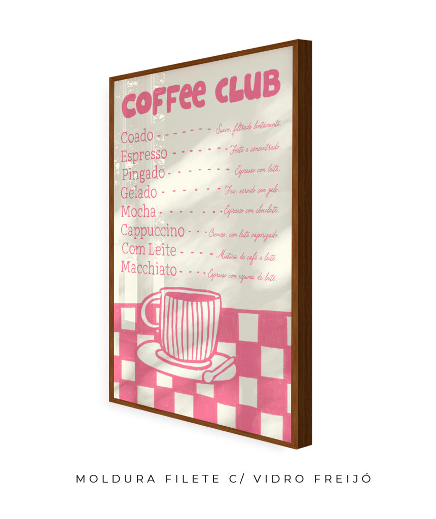Coffee Club- rosa