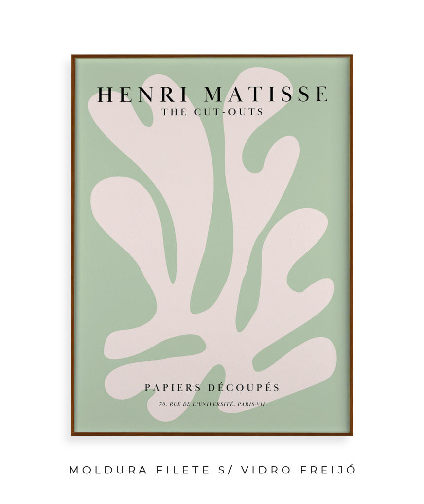 Matisse- Papier Découpés (verde claro)