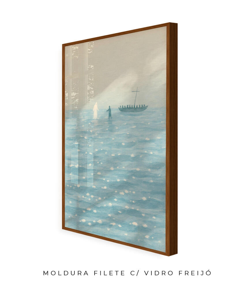 Jesus e Pedro andam sobre as águas (novo)