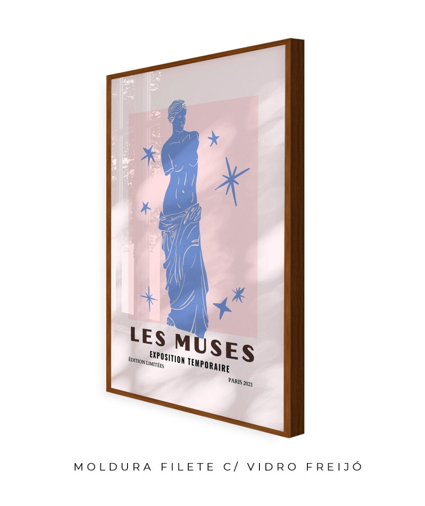 Les Muses- Deusa Grega (azul)