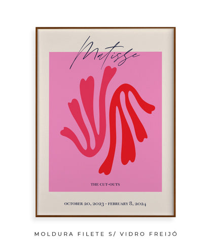 Matisse- The cut-outs (rosa e vermelho)