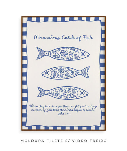 O Milagre da pesca- Lucas 5:6