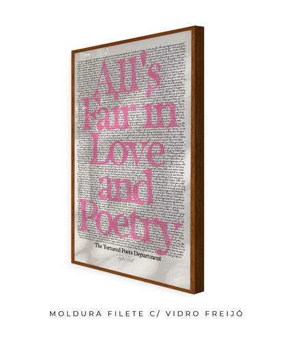 All is fair in Love and Poetry