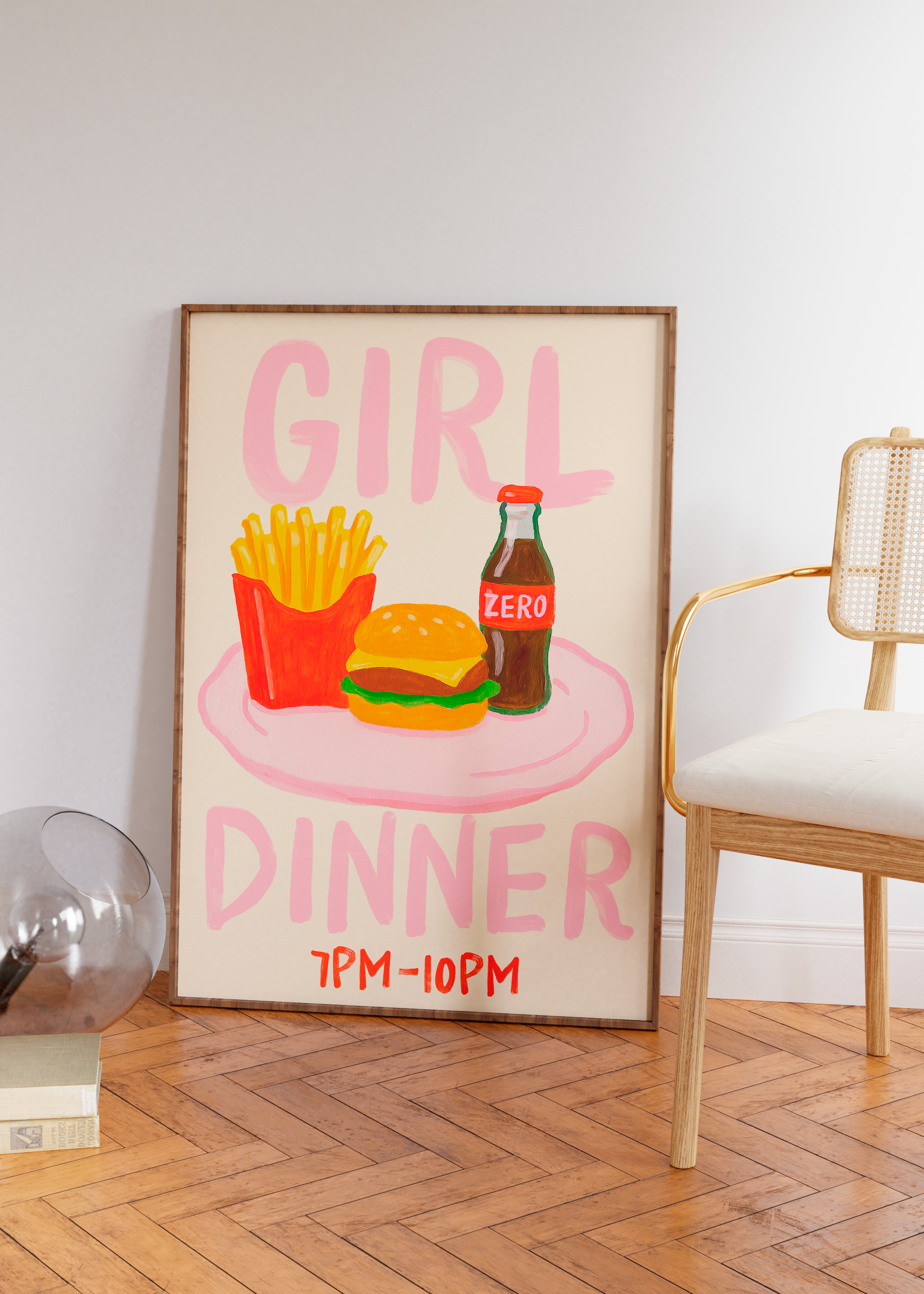 Girl Dinner | Arte Digital