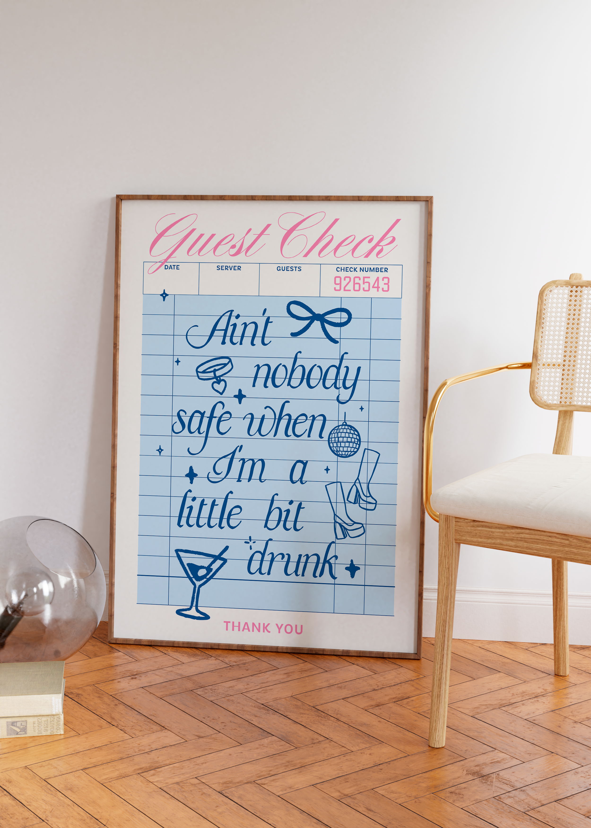 Ain't nobody safe when I'm a little bit drunk- Guest Check