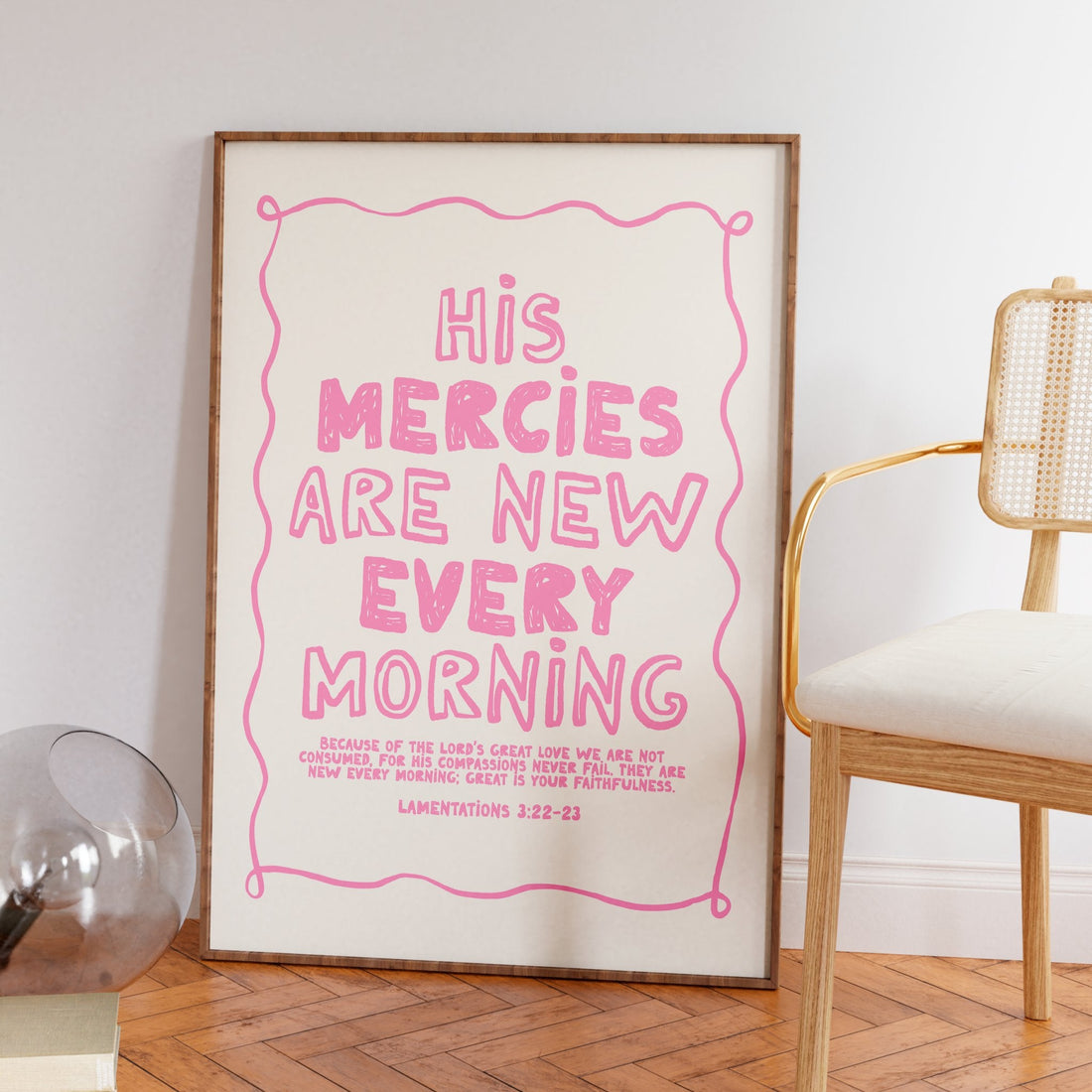 His mercies are new every morning (rosa) (arquivo digital)
