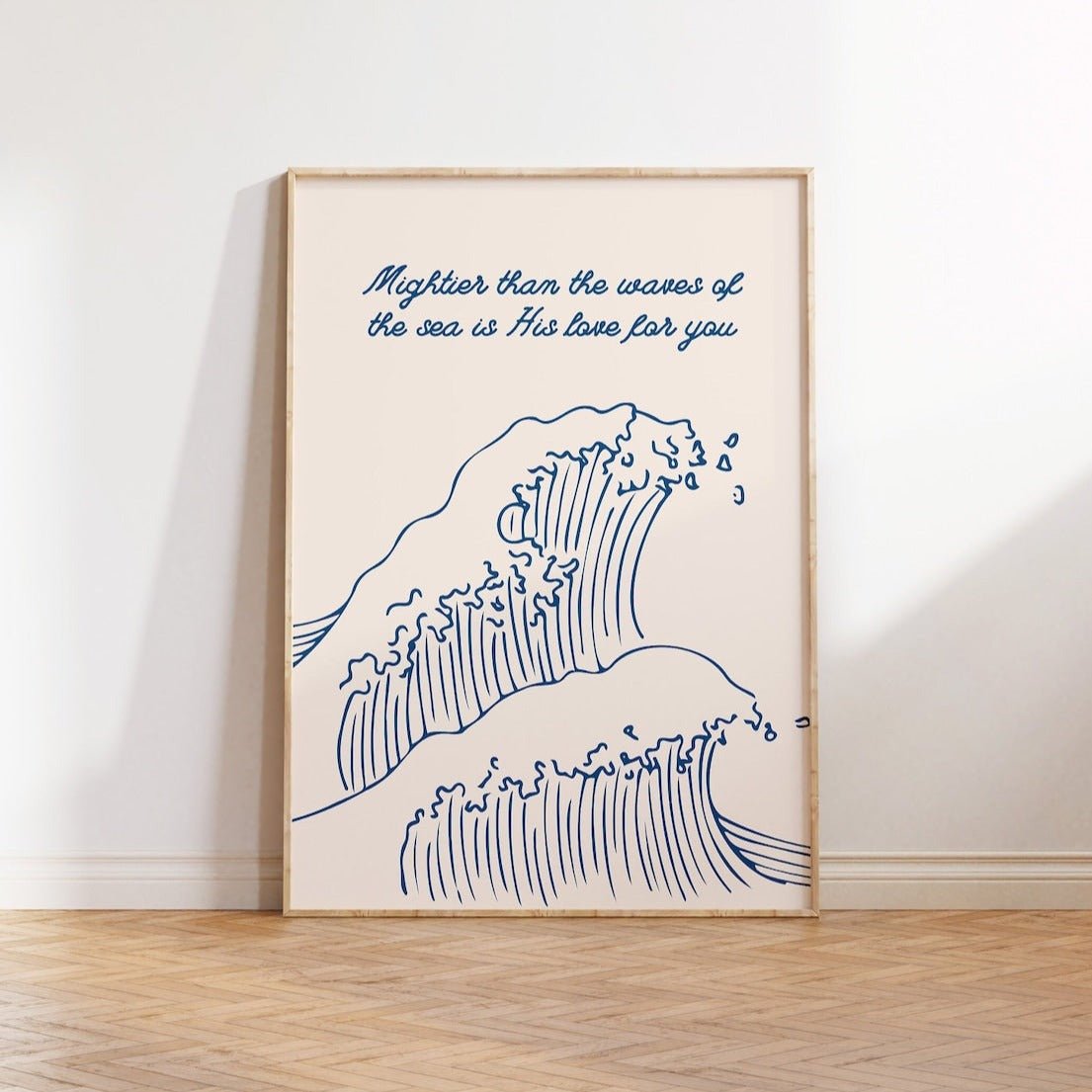 Mais poderoso do que as ondas do mar | Arte Digital