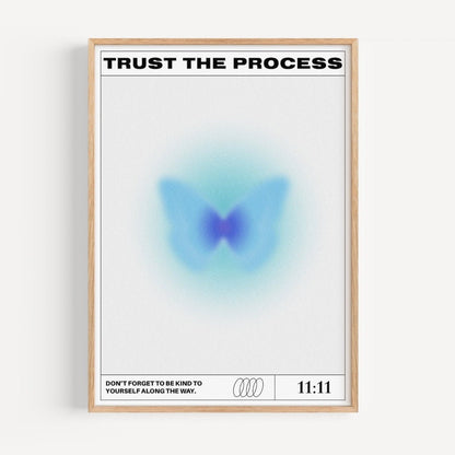Trust the process (azul) (arquivo digital)