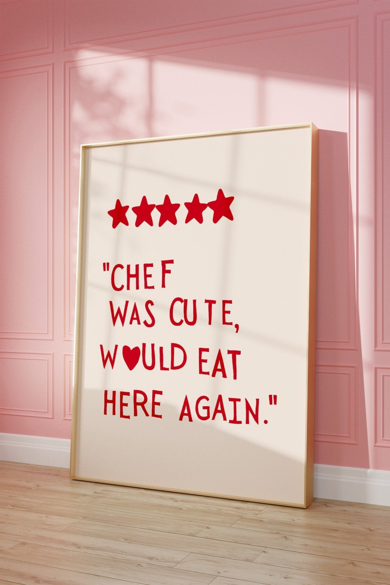 The Chef was cute! (arquivo digital)
