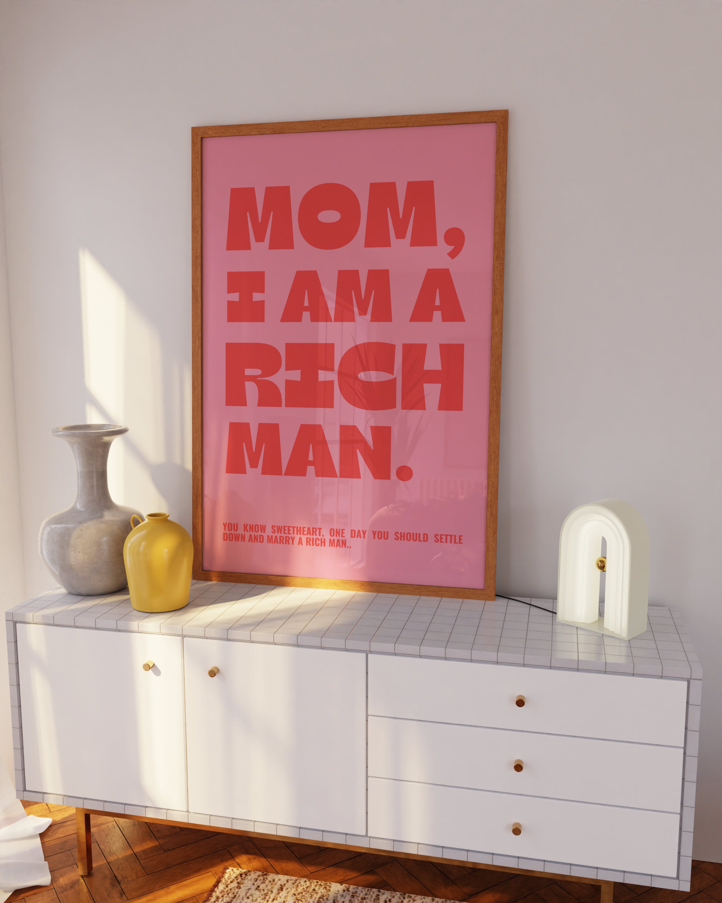 Mom, I Am A Rich Man