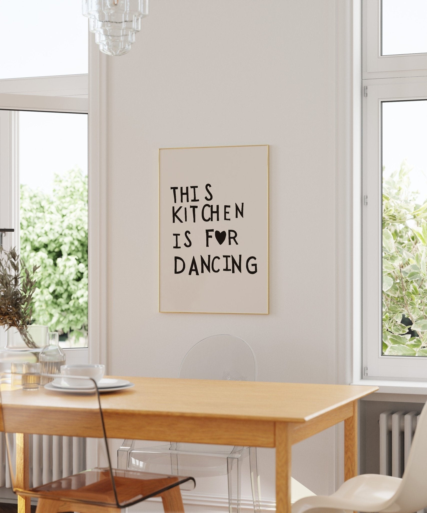 This kitchen is for dancing! (preto) (arquivo digital)