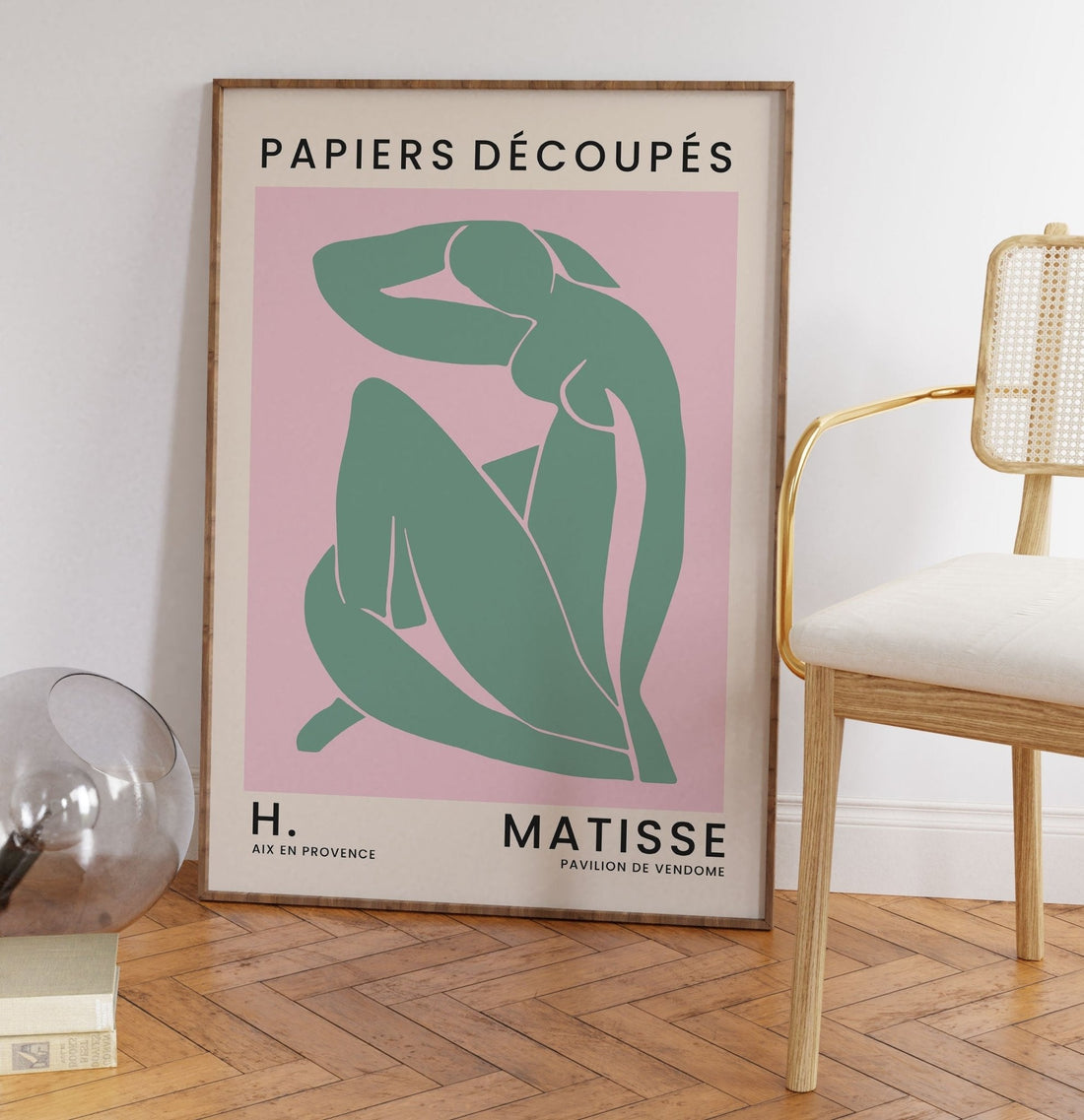 Matisse- verde e rosa (arquivo digital)