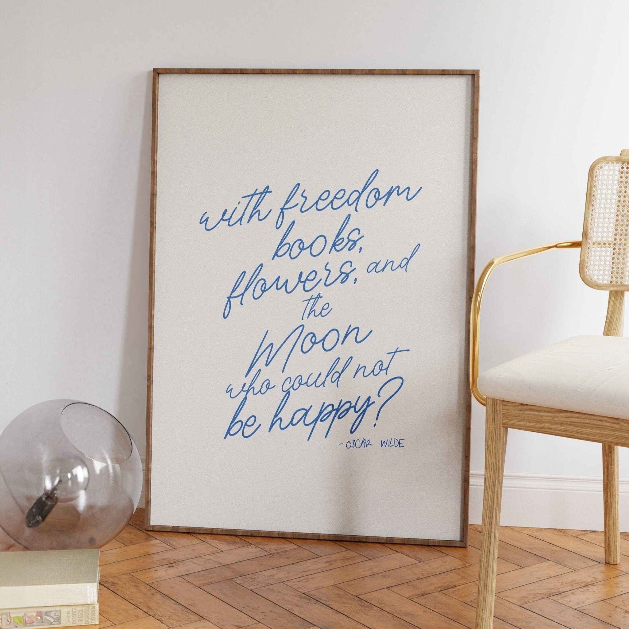Oscar Wilde (azul)