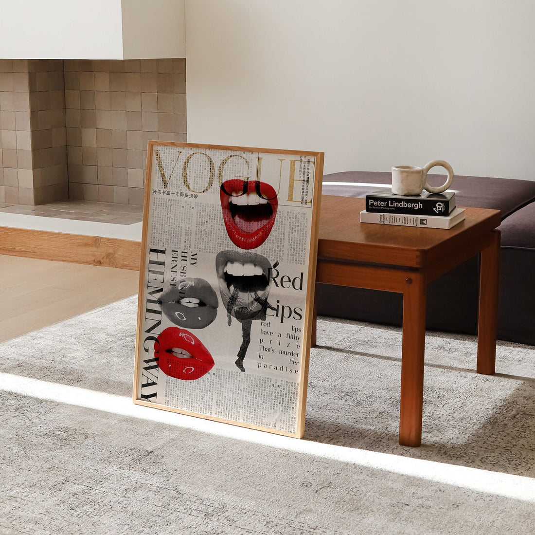 Vogue (red lips)