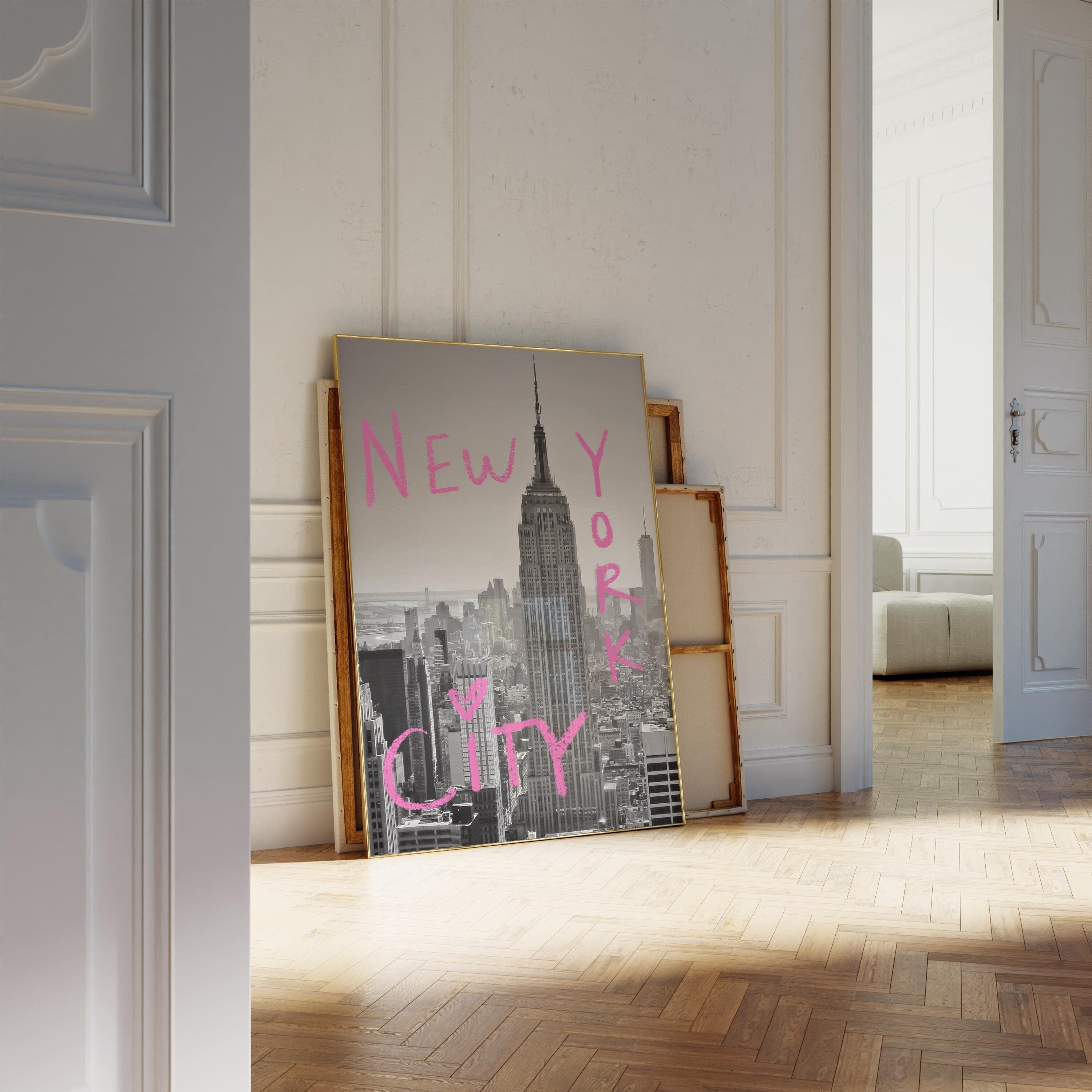 Quadro Decorativo NYC (New York) Nº1